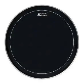 Parche Remo Encore 14" Pinstripe Negro Doble Capa Ebony EN-0014-PS