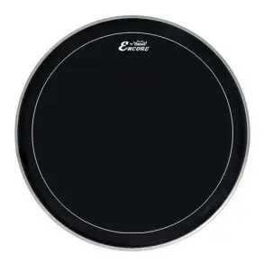 Parche Remo Encore 18" Pinstripe Negro Doble Capa Ebony EN-0018-PS