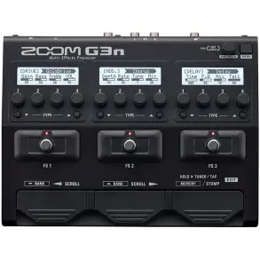 Pedalera Multiefecto ZOOM G3N para Guitarra
