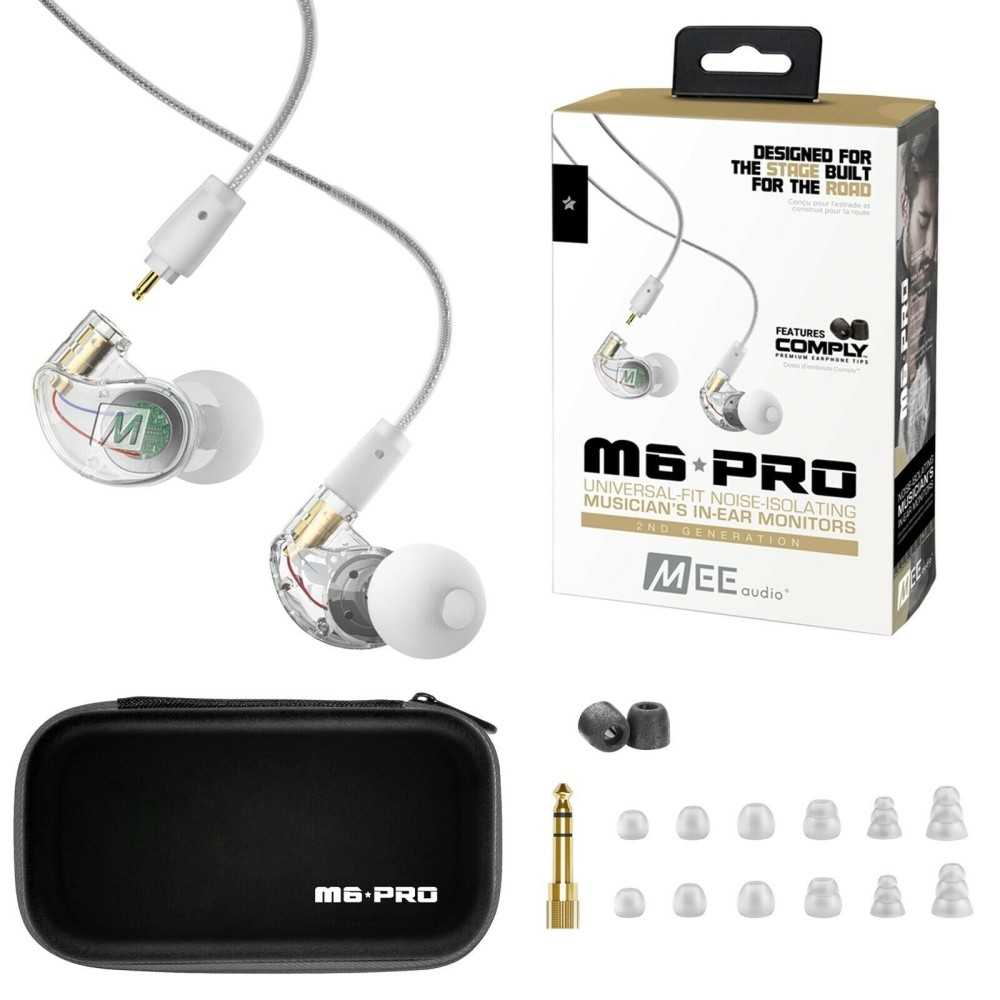 Auriculares Intraurales Mee Audio M6 Pro Clear P/ Monitoreo In ear