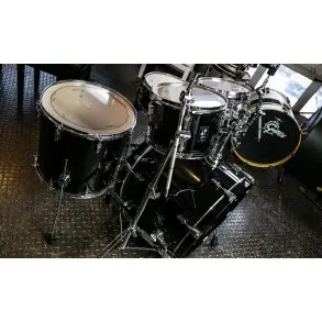 Bateria Sonor AQ1STAGE Piano BLACK Soportes Incluidos