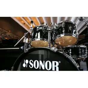 Bateria Sonor AQ1STAGE Piano BLACK Soportes Incluidos