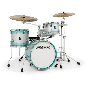 Bateria Sonor Aq2 "Safari" Maple Aqua Silver Burst