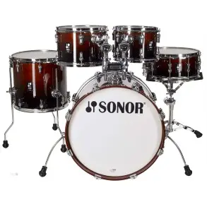 Bateria Sonor Aq2 Stage Maple Brown Fade
