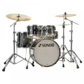 Bateria Sonor Aq2 Stage Maple Transparent Satin Black