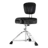 Banqueta Pearl Tipo Moto con respaldo Regulable con Rosca D-2500BR