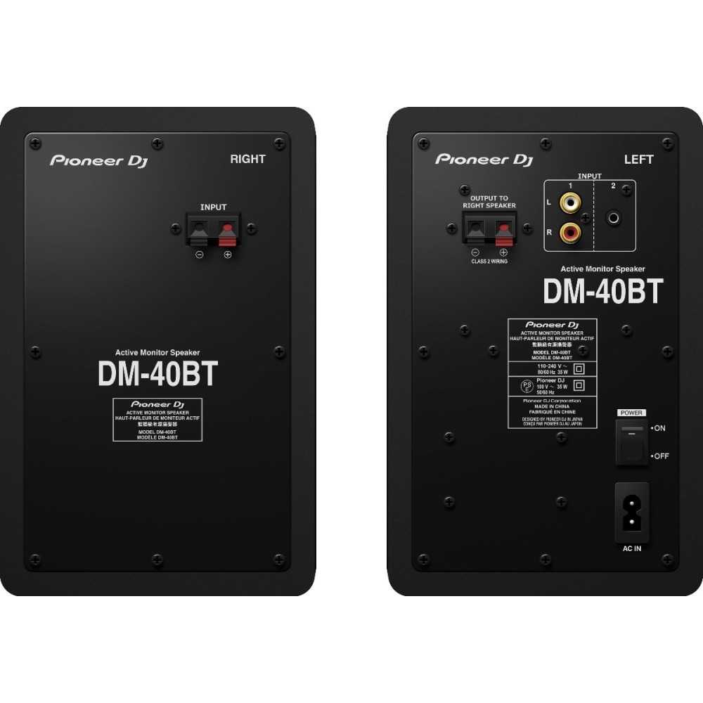 Monitores De Estudio Pioneer DM40-BT 75W 4" pulgadas con Bluetooth