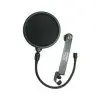 Pop Filter Con Cuello De Ganso, Filtro Dual De 4.75" Anti Pop