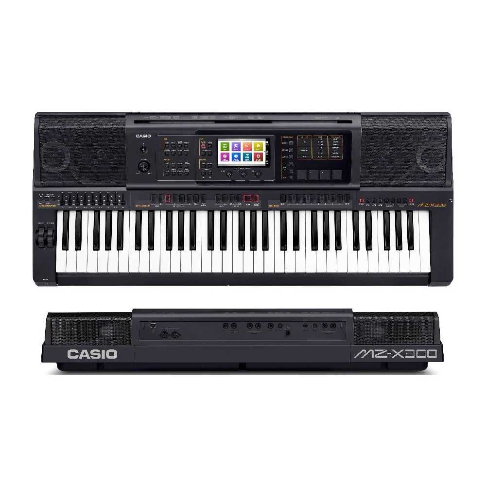 Teclado Casio MZ-X300 5 Octavas Pantalla Tactil Conexion USB y MIDI