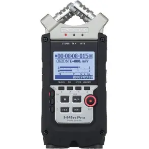 Grabador Digital Zoom 4 canales H4nPro 2 mics XY