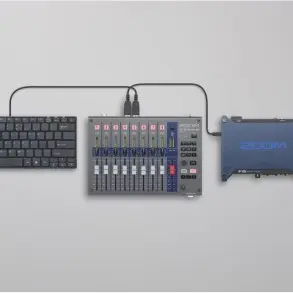 Superficie de Control Zoom compatible con F8 y F4 8 Canales + Master USB FRC-8