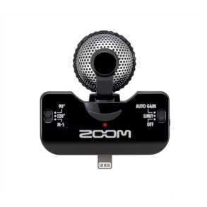 Microfono Zoom Condenser iQ5/B Color Negro