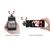 Microfono Zoom Condenser iQ5/B Color Negro