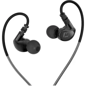Auriculares Mee Audio M6 Inear Intraurales Monitoreo Vivo black