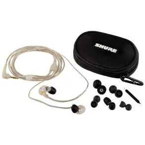 Auriculares Shure Intraural Profesionales SE215-CL Color Clear
