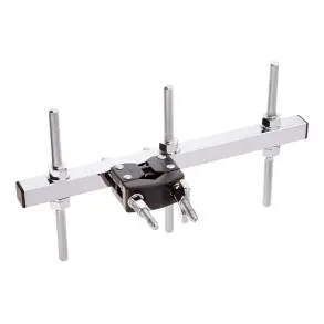 Soporte Gibraltar Cencerro de 3 Barras Dobles Fijas 12" Largo GAB12