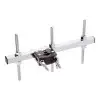 Soporte Gibraltar Cencerro de 3 Barras Dobles Fijas 12" Largo GAB12