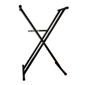 Soporte Tijera Doble para Teclado - Piano Caño Cuadrado
