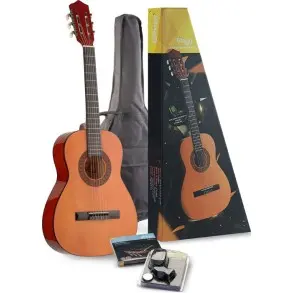 Guitarra Clasica Stagg 3/4 Con Accesorios Incluidos C542P