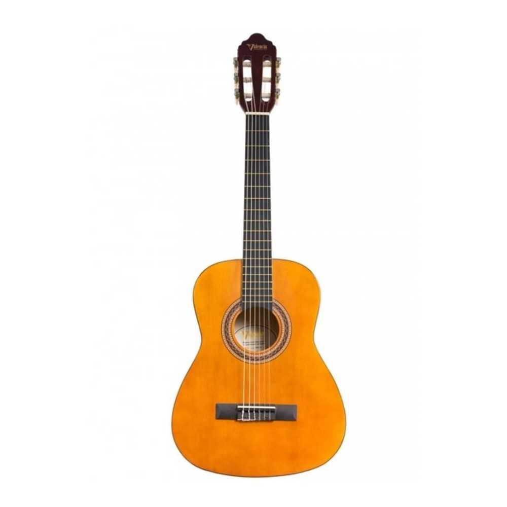 Guitarra Clasica Valencia de Estudio Tamaño Mini (22") VC102 Color: Natural