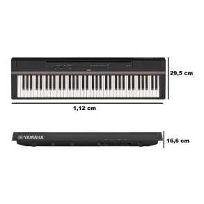 Piano Digital Yamaha 73 Teclas Pesadas P-121