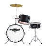 Bateria Power M 3 Cuerpos Para niños Black