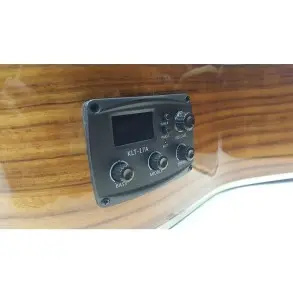 Guitarra Texas Clasica electroacustica 3 bandas EQ CG20-17A-NAT Funda acolchada Natural