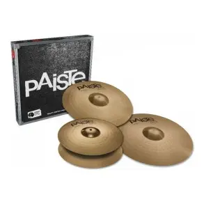 Set De Platillos Paiste Ride 20" Crash 16" Hi Hat 14" 201