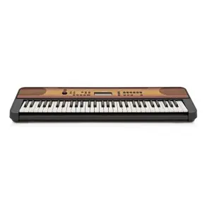 Teclado Yamaha PSRE360 5 Octavas - Sensitivo Color Mahogany