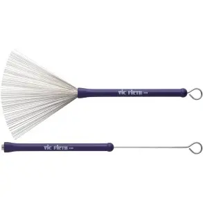 Escobillas Vic Firth Hb Mango De Goma Heritage Retráctil