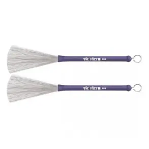 Escobillas Vic Firth Hb Mango De Goma Heritage Retráctil