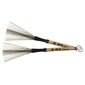 Escobillas Vic Firth Mango Madera Metálicas Legacy Lb