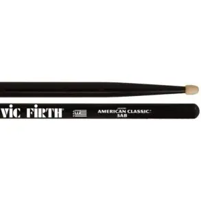 Palillos Bateria Vic Firth 5ab Negros Wood American Classic