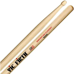 Baquetas Palillos Vic Firth X55a Punta Madera