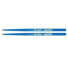 Baquetas Palillos Vic Firth Kids Niños Punta De Madera Azul
