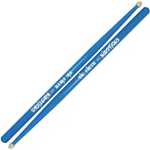 Baquetas Palillos Vic Firth Kids Niños Punta De Madera Azul