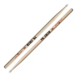 Baquetas Palillos Vic Firth 5b Hickory Punta De Nylon 5bn