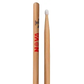 Palillos Baquetas Nova By Vic Firth 5b Punta Nylon N5bn
