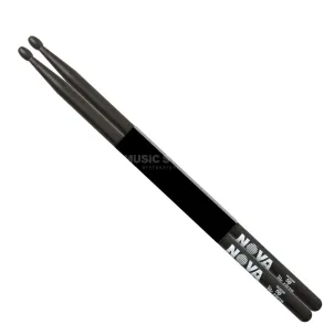 Baquetas Palillos Nova By Vic Firth 5b Negro Madera N5bb