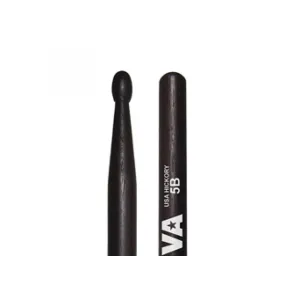 Baquetas Palillos Nova By Vic Firth 5b Negro Madera N5bb