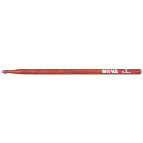Baquetas Palillos Nova By Vic Firth 5b Punta Madera Red N5br