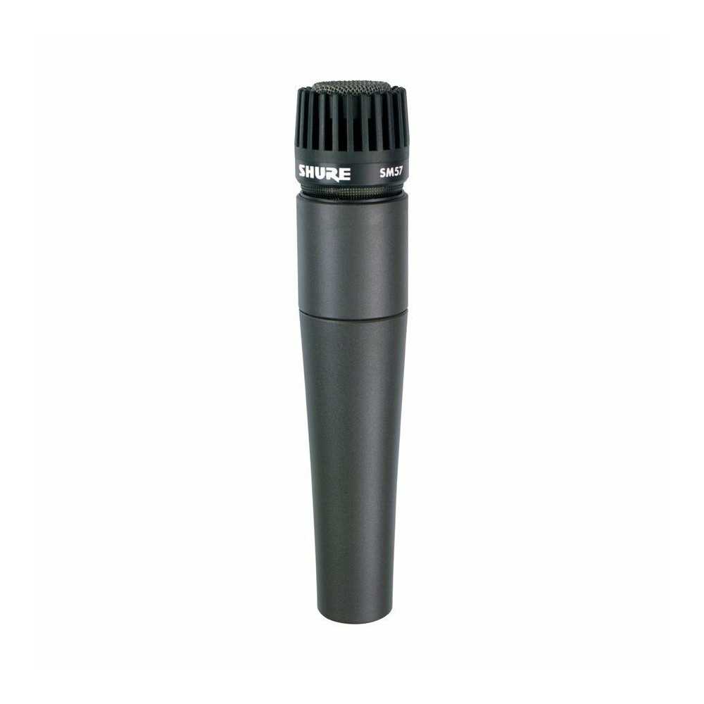Kit Shure de 4 Microfonos para Bateria 3 Clamps + 3 xlr + Estuche DMK57-52