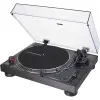 Bandeja Tocadiscos Audio Technica Lp120 Usb Vinilo Giradisco De Accion Directa Salidas Usb-rca AT-LP120XUSB-BK