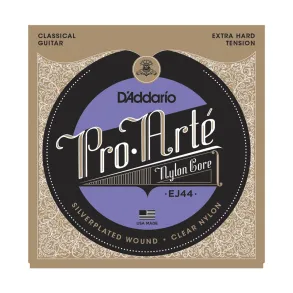 Encordado p/Guit Clásica EJ44 nylon, tensión extra dura
