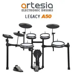 Bateria electronica Artesia A50 5 Cuerpos Parches Mesh doble zona
