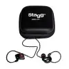 Auriculares In Ear Stagg - 2 Vías Color Negro SPM235BK