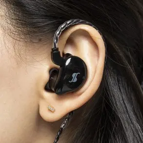 Auriculares In Ear Stagg - 2 Vías Color Negro SPM235BK