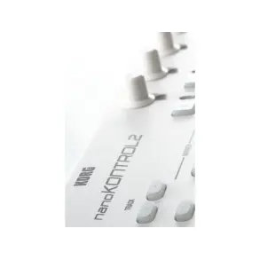Mini Controlador Midi Korg NanoKontrol2 Blanco
