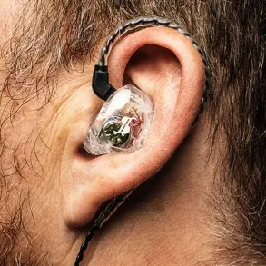 Auriculares In Ear Stagg - 2 Vías Color Transparente SPM235TR