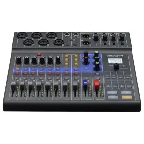 Mixer Digital Zoom L-8 de 8 Canales Multitrack SD USB y Efectos